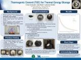 As options for renewable energy continue to be developed, there is a growing need for energy storage. Promising experiments towards efficient thermal energy storage have employed the use of nanoparticles in cement and phase-change materials (PCMs). However, the use of macroparticles in cement and PCMs has been considered and is being tested due to the benefits regarding cost, time, and safety. Experiments using macroparticles in the cement core were performed and results show a successful increase in thermal efficiency.